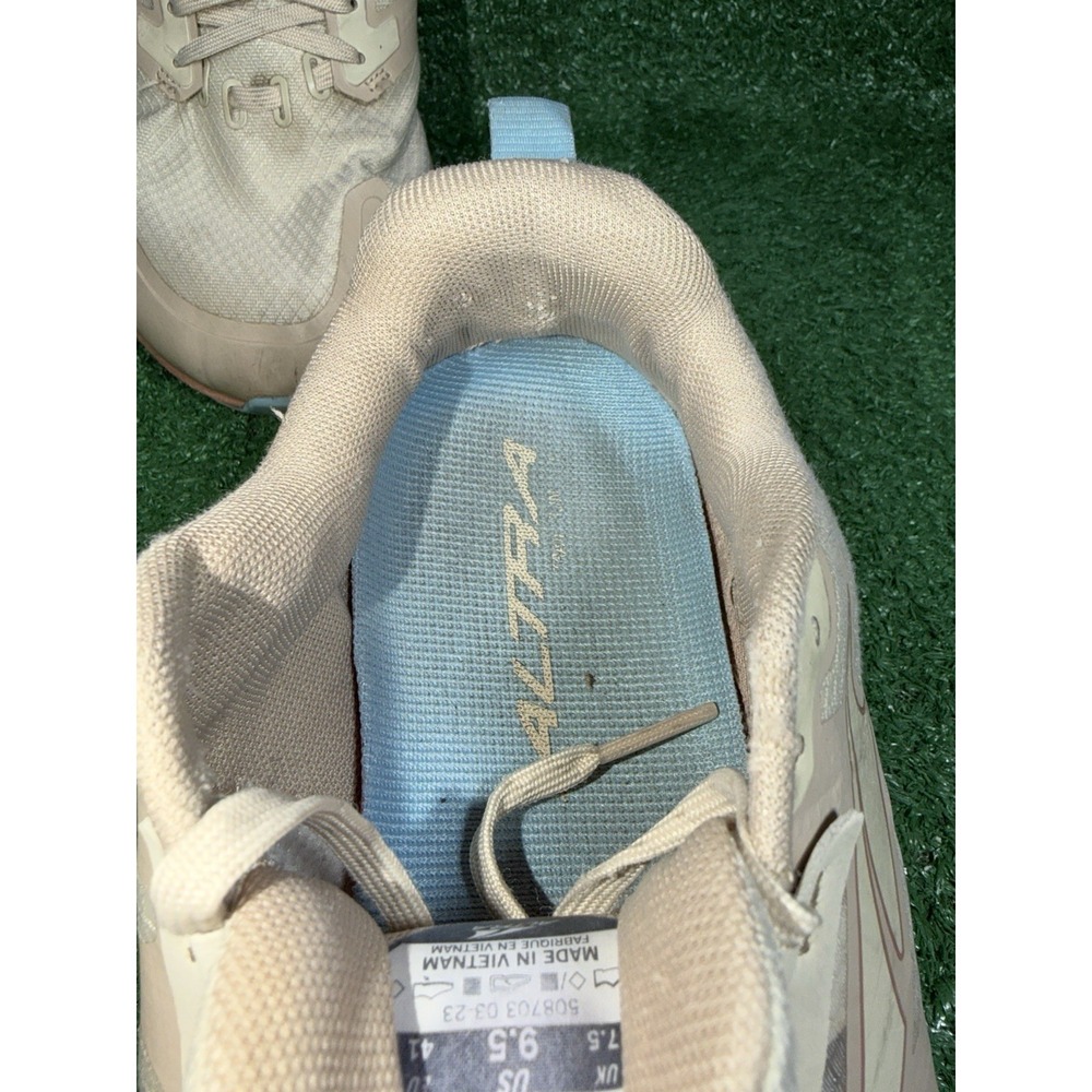 Altra Lone Peak 7 Women Size 9.5 Wide Beige Running Shoes Comfort Trail Sneakers - Picture 7 of 12